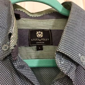 Green, Steel & Jelly Dress Shirt